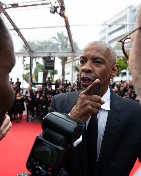 Dedo em riste! Durante o Festival de Cannes 2025, Denzel Washington se irritou com um fotógrafo que o agarrou pelo braço