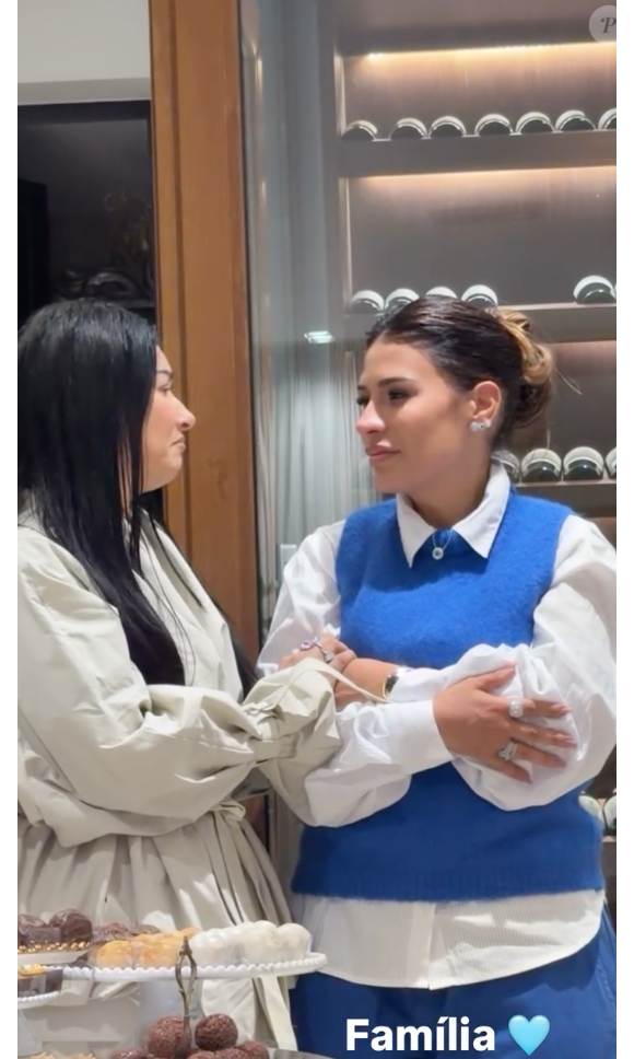 No discurso, Simaria disse amar a irmã e revelou que ninguém irá quebrar o elo entre as duas