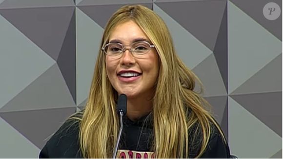 Virginia Fonseca esteve presente na CPI das Bets para prestar seu depoimento, na última terça-feira (13 de maio).