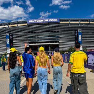 Empresária e influenciadora acompanhou a Seleção Brasileira em estádio norte-americano durante o Mundial