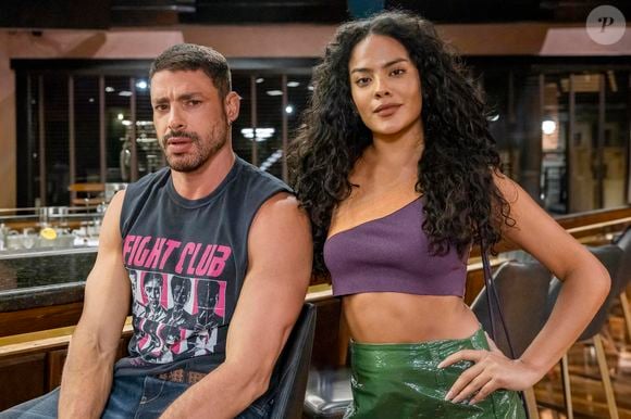 Cauã Reymond é par romântico de Bella Campos em 'Vale Tudo'