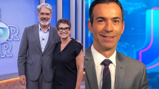 ‘Medo de fracassar’: William Bonner faz forte desabafo após estreia no Globo Repórter e ganha apoio de César Tralli