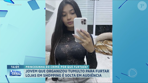 Isabelle Neto Neres ganhou a alcunha de ‘princesinha do crime’
