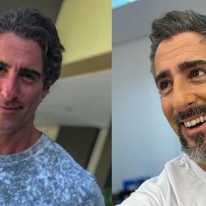 Marcos Mion é outro famoso que tem a barba como parte essencial do rosto. O apresentador tirou a barba em 2019 e disse que até os filhos os estranharam de cara limpa