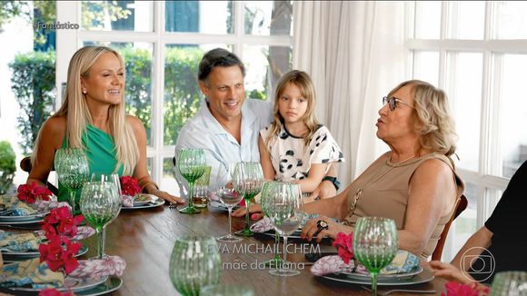 Eliana também é mãe de Manuela, de 8 anos, fruto de seu casamento com o diretor Adriano Ricco