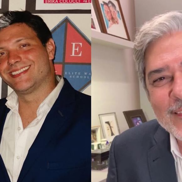 Filha de William Bonner escolhe a melhor fantasia possível para festa de Halloween e âncora do 'JN' cai na gargalhada. Veja!