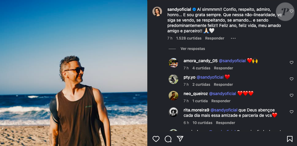 Comentário de Sandy sobre Lucas Lima emocionou o público e rendeu elogios dos fãs