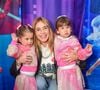 Mãe e filhas se reuniram com um time de famosos no Disney On Ice, uma série de turnês de shows no gelo produzidos pela Feld Entreteniment e que está acontecendo em São Paulo.