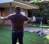 Piscina circular, varanda espaçosa e um pequeno campo de futebol: veja como é o jardim da casa de Sheila Ebana, mãe de Lamine Yamal, campeão mundial pela Espanha em 2026