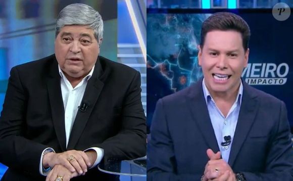 No SBT, disputa por cobrir queda de avião em São Paulo gera mal-estar entre Datena e Marcão do Povo