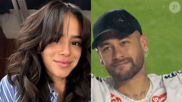 Neymar ouviu muito o nome de Bruna Marquezine no jogo do Santos em 23 de fevereiro de 2025