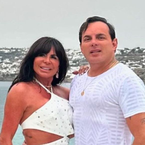 Gretchen e o marido Esdras de Souza estão casados desde 2020.