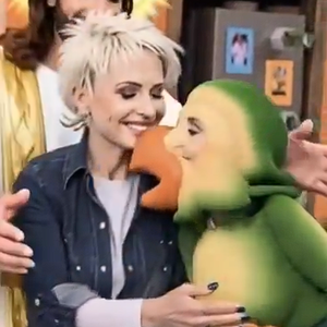 Ana Maria Braga olha a si mesma no Louro Mané em IA