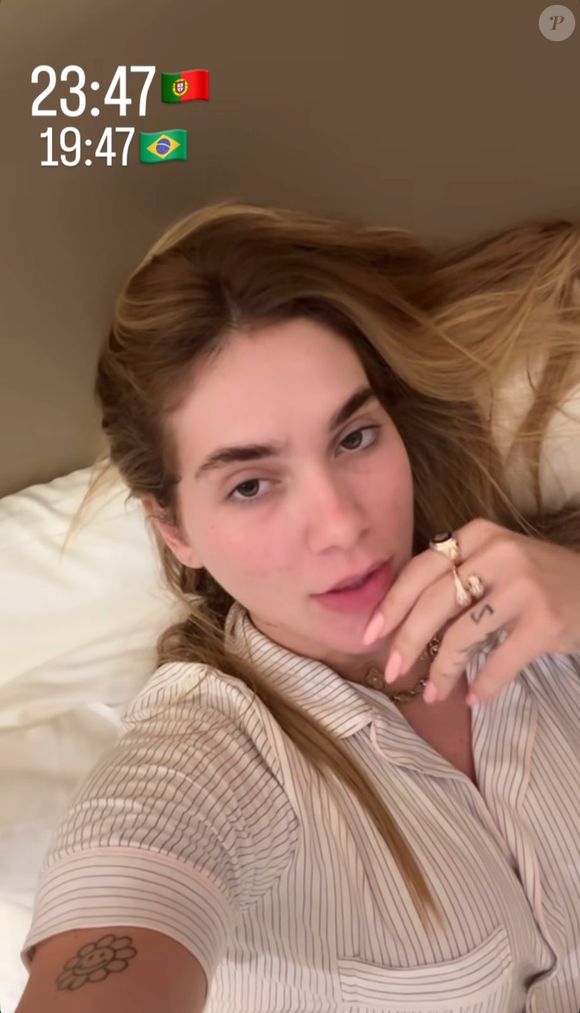 A influenciadora Virginia Fonseca está em Portugal.