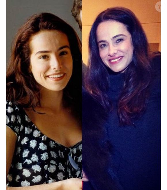 Cássia Linhares foi protagonista de 'Malhação' ao lado de Rodrigo Faro, em 1998.