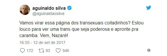 Aguinaldo Silva criticou personagem Ivan de 'A Força do Querer'