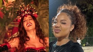 Musa da Grande Rio, Brunna Gonçalves revela se Ludmilla vai à escola de samba após coroação de Anitta como Rainha de Bateria: 'Não tem como ela...'