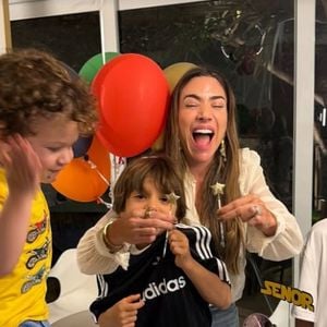 Patricia Abravanel acabou se divertindo com 'arte' do sobrinho Benjamin