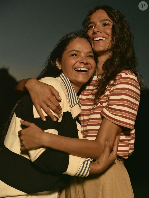 Neide Maia e Bruna Marquezine compartilham abraço emocionante em foto que exala carinho e parceria entre gerações