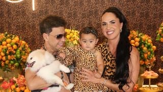 Por dentro da festa de Graciele Lacerda em 15 fotos! Mulher e filha caçula de Zezé Di Camargo combinam look e fofura da irmã de Wanessa Camargo rouba a cena