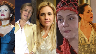 Nazaré mais jovem, Carminha de 'Avenida Brasil' e mais! 22 fotos de personagens que provam a versatilidade de Adriana Esteves