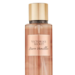 Bare Vanilla (Victoria's Secret) 250ml | R$ 169,90 - fechando a lista, o Bare Vanilla Body Splash, da Victoria's Secret, segue como um dos queridinhos entre as fragrâncias corporais