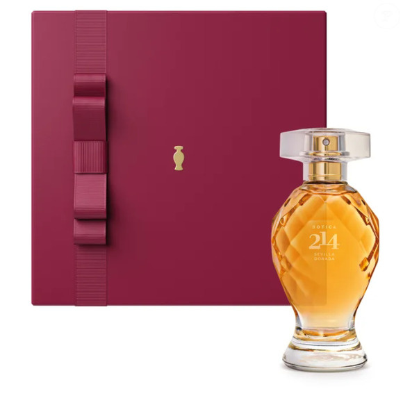 O combo Botica 214 Sevilla Dorada, de O Boticário, é uma ótima opção de presente para O Dia dos Namorados.