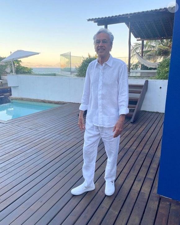 Casa de Caetano Veloso já foi mostrada nas redes sociais em diversas fotos