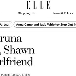 A tradicional Elle fez um verdadeiro raio-x da trajetória de Bruna. A revista apresenta a brasileira como atriz e modelo, reconstrói sua carreira desde a infância e ainda organiza uma linha do tempo do relacionamento com Shawn Mendes, mostrando como o casal passou dos rumores à confirmação pública.