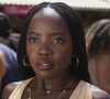 Leona (Clara Moneke) não gosta de ver Kami (Giovanna Lancellotti) se insinuando para Marlon (Humberto Morais)