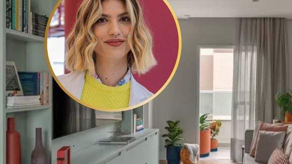 O duplex aconchegante de 245 m² de Giovanna Grigio em SP: imóvel de Leandra da novela 'Por Você' tem terraço de 115 m², decoração colorida e sala da banho tipo spa