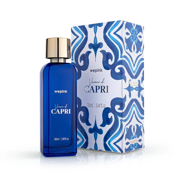 Verano Di Capri (Wepink) - 100ml | R$ 84,90 - para quem gosta de fragrâncias femininas, envolventes e com cara de férias na Itália