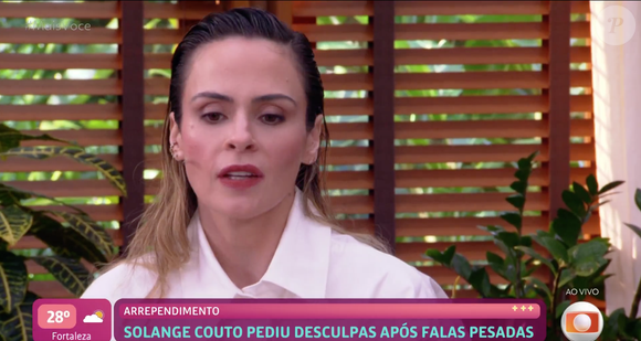 "Erros a gente comete todos os dias, em qualquer idade e quem perdoa é Deus. E se ela demonstrou esse arrependimento, as pessoas nem deveriam falar disso mais", disse Ana Paula Renault