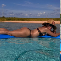 Solteira, mas jamais sozinha! Ivete Sangalo coloca o bumbum ‘pra jogo’ em biquíni fio-dental e é ovacionada na web: ‘Gostosa’