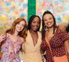 Kami (Giovanna Lancellotti), Leo (Clara Moneke) e Pam (Haonê Thinar): grandes amigas na novela Dona de Mim