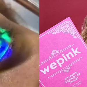 Mulher alega cegueira temporária após usar produto da WePink (11 de julho): A cabeleireira Lidiane Herculano teve as córneas queimadas após usar o produto Wedrop