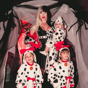 Virginia Fonseca e os filhos combinaram fantasia para festa de Halloween