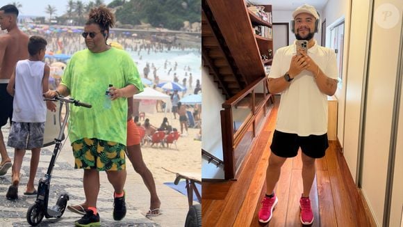 Antes e depois de Gominho: amigo de Preta Gil, influenciador emagreceu mais de 50 quilos com novos hábitos de saúde e visando seu envelhecimento saudável