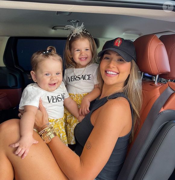 Filhas de Virginia Fonseca, Maria Alice e Maria Flor com frequência combinam looks