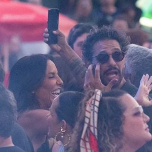 Ivete Sangalo e o namorado Tiago Maia foram flagrados em um show do cantor Belo neste sábado, dia 11 de julho de 2026