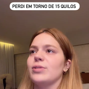 Viih Tube também ressalta que está seguindo os treinos e uma rotina mais saudável, sem intervenção dos remédios emagrecedores.