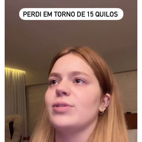 Viih Tube também ressalta que está seguindo os treinos e uma rotina mais saudável, sem intervenção dos remédios emagrecedores.