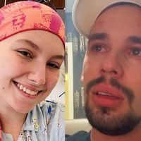 Aos prantos, marido de Isabel Veloso é amparado em velório e desabafa após ver corpo da mulher: 'Não é fácil ver minha esposa ali'