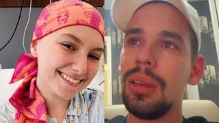 Aos prantos, marido de Isabel Veloso é amparado em velório e desabafa após ver corpo da mulher: 'Não é fácil ver minha esposa ali'