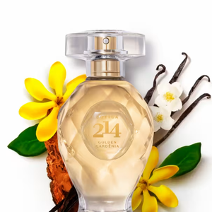 Com notas frutadas na saída, florais brancos e Gardênia Dourada no corpo e âmbar no fundo, o Botica 214 Golden Gardênia aposta em uma composição marcante, quente e sofisticada, características que combinam com a proposta de uma fragrância para a noite