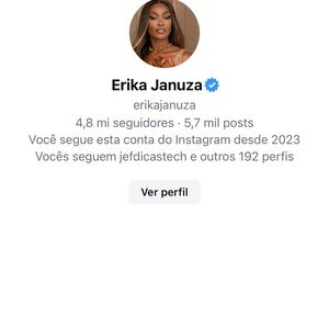 Erika Januza teria enviado uma mensagem à Mulher Abacaxi com elogios ‘à coragem de se pronunciar’. Print foi enviado à imprensa