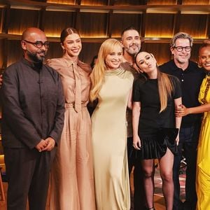 Grazi Massafera e Marilo Benício também estiveram juntos na estreia do programa de Angélica no GNT