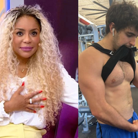 Boy da Cariúcha? Mordendo a regata e mostrando o abdómen, filho de Gugu exibe corpo em foto sem camisa e web reage: 'Se fartou'