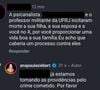 Ana Paula Siebert vai entrar com processo após fala sobre 'guilhotina' envolvendo sua família