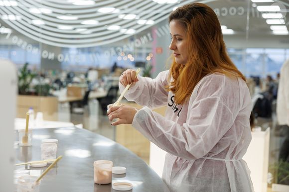 Ao preparar um condicionador personalizado, descobri vários ingredientes presentes na formulação